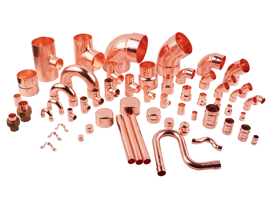 copper pipe compression fittings